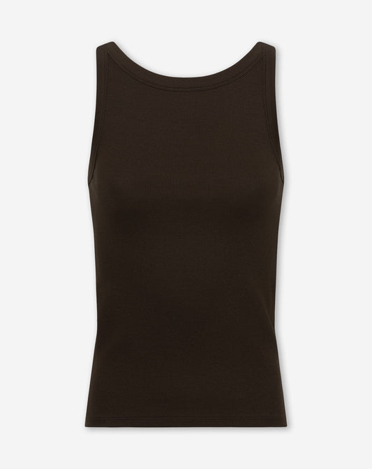 LOW BACK RIB TOP BRUIN