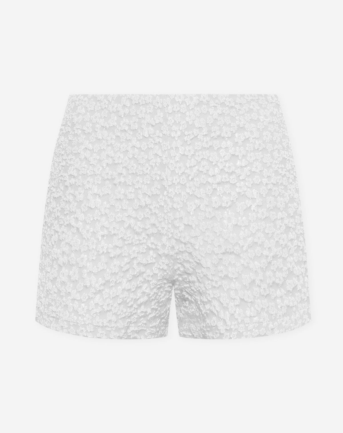 BETTY FLOWER JACQUARD SHORTS WIT