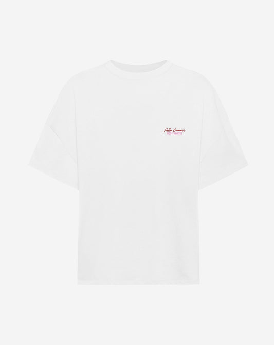 SUNNY OVERSIZED TEE CRÈME