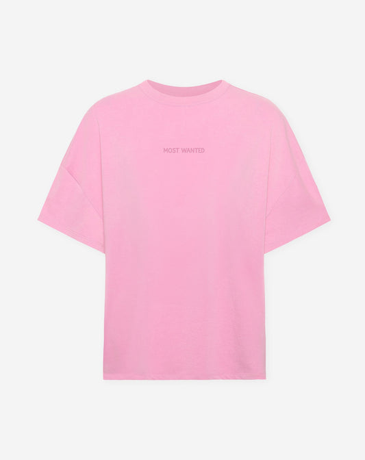 SUMMER PALM OVERSIZED TEE ROZE