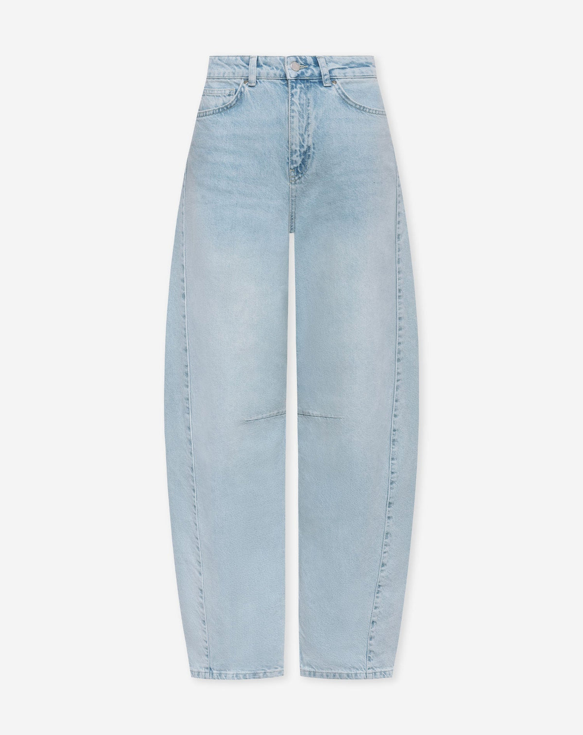 STEFFI BARREL LEG JEANS LICHTBLAUW
