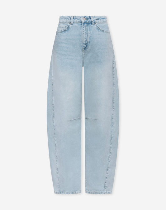 STEFFI BARREL LEG JEANS LICHTBLAUW