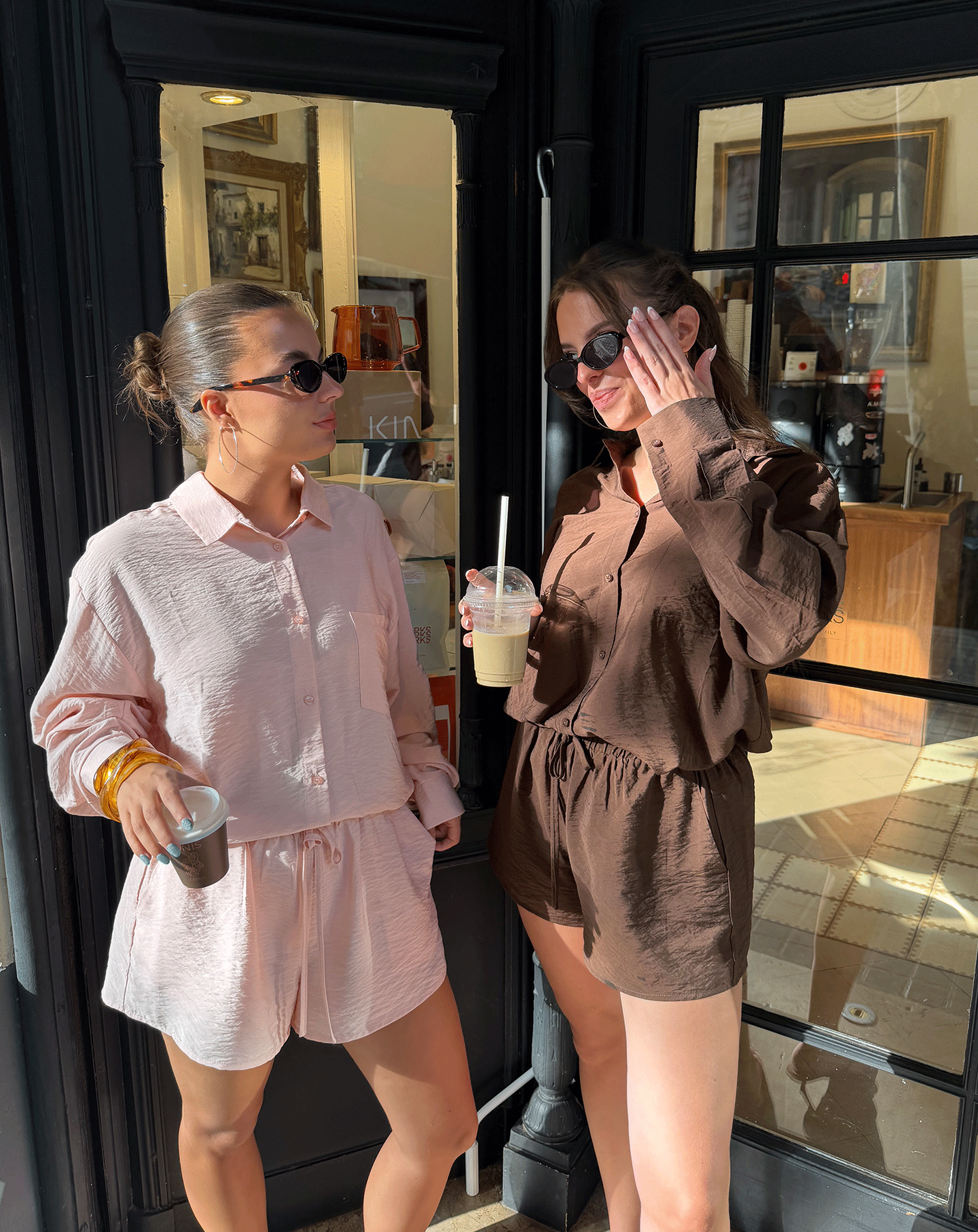 LUX PULL ON SHORTS BRUIN