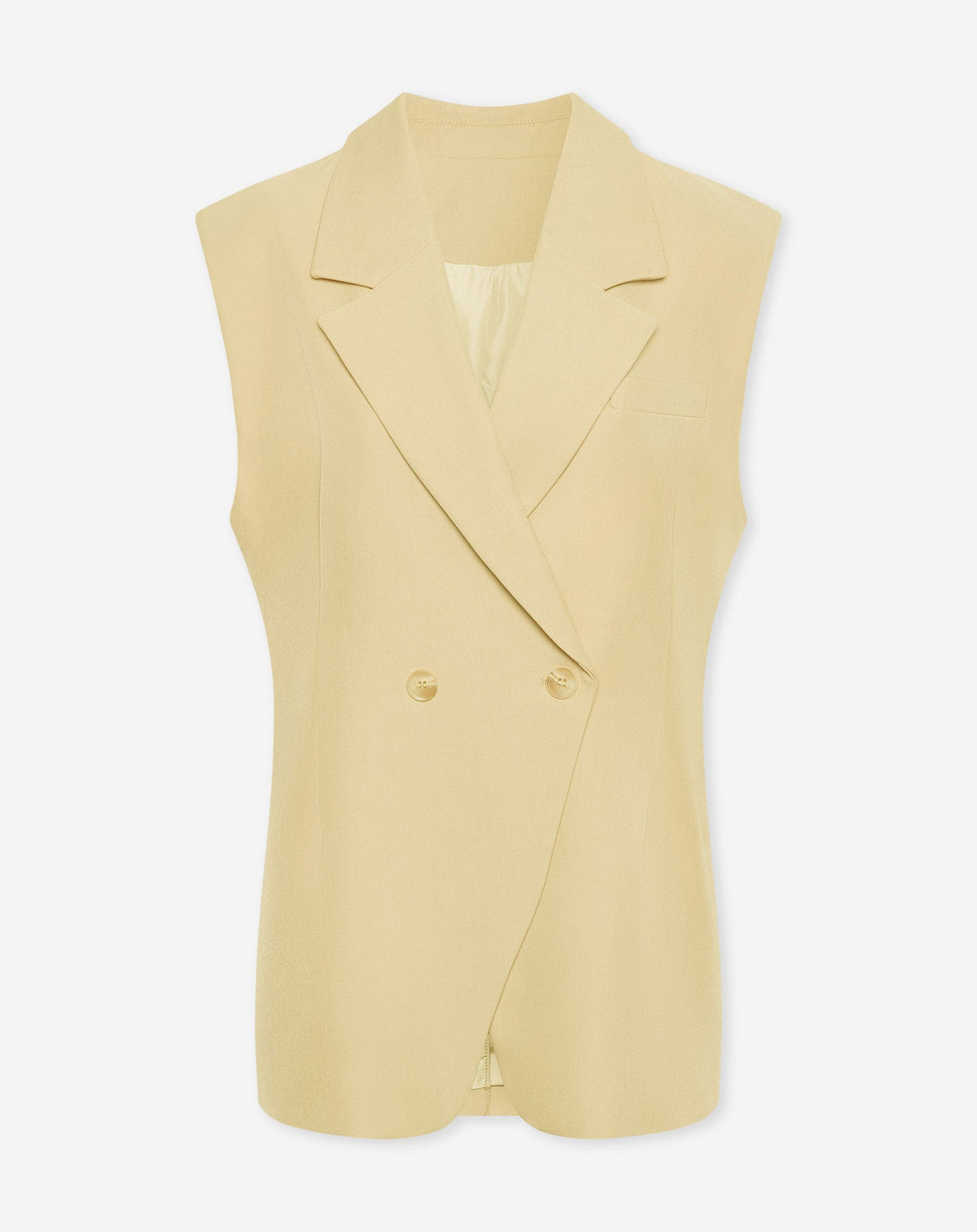 LORNA SLEEVELESS BLAZER BOTERGEEL