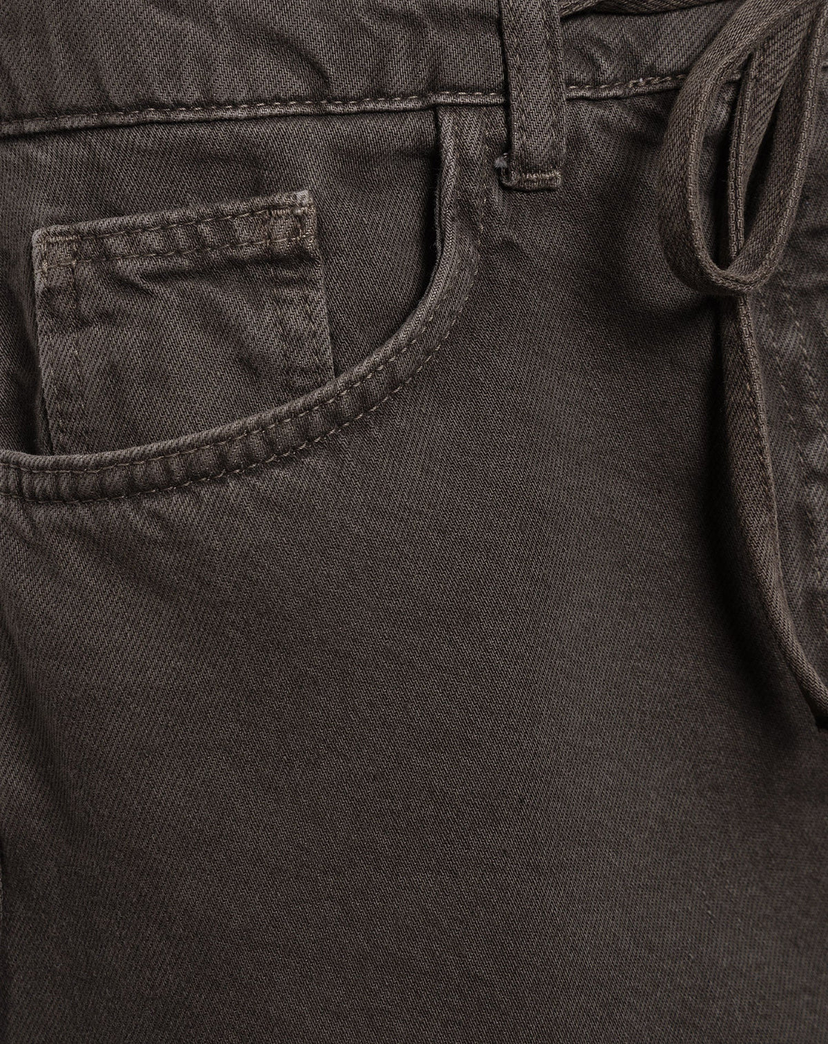LOTTE DENIM SKIRT BRUIN