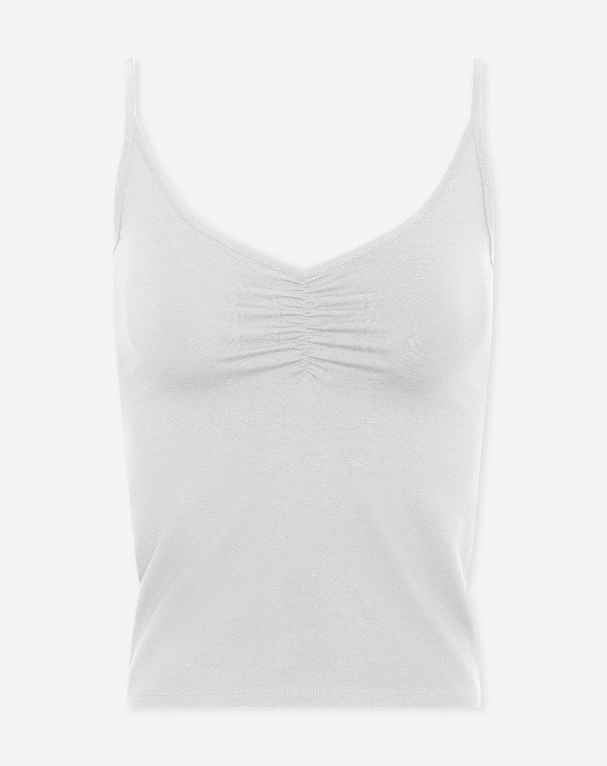 BASIC GATHERING SINGLET CRÈME