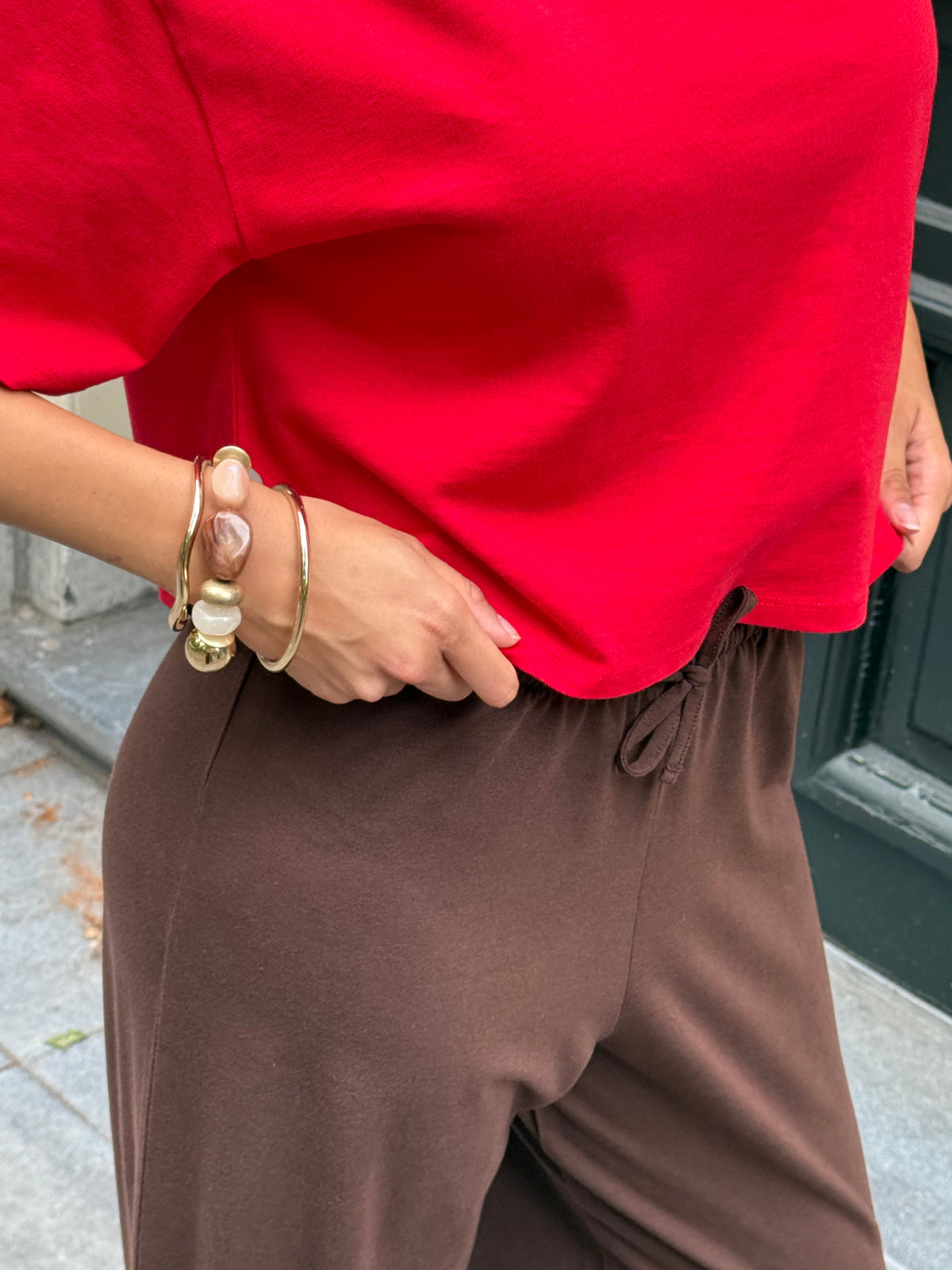 WIDE LEG COMFY PANTS TALL BRUIN