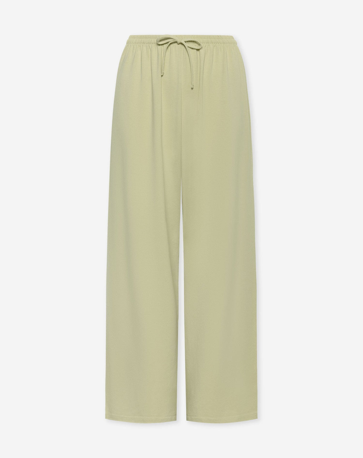 WIDE LEG COMFY PANTS TALL PISTACHE