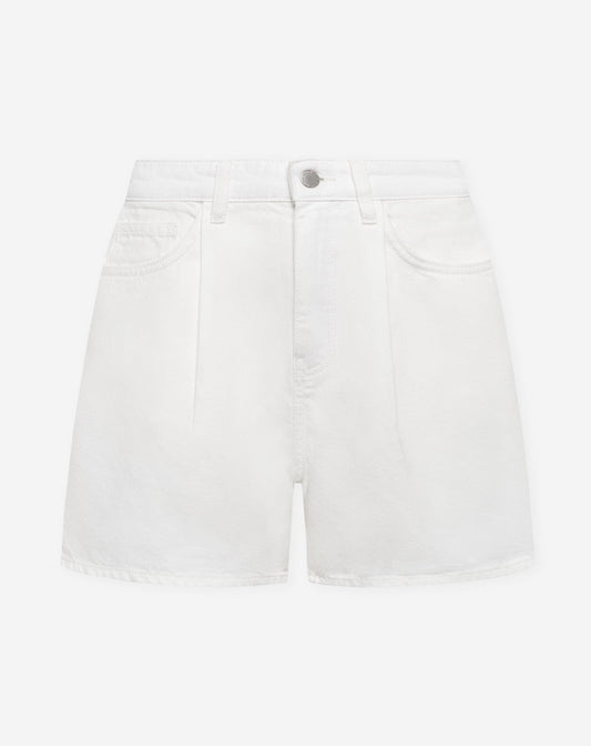 LOTTE PLEATED DENIM SHORT WIT