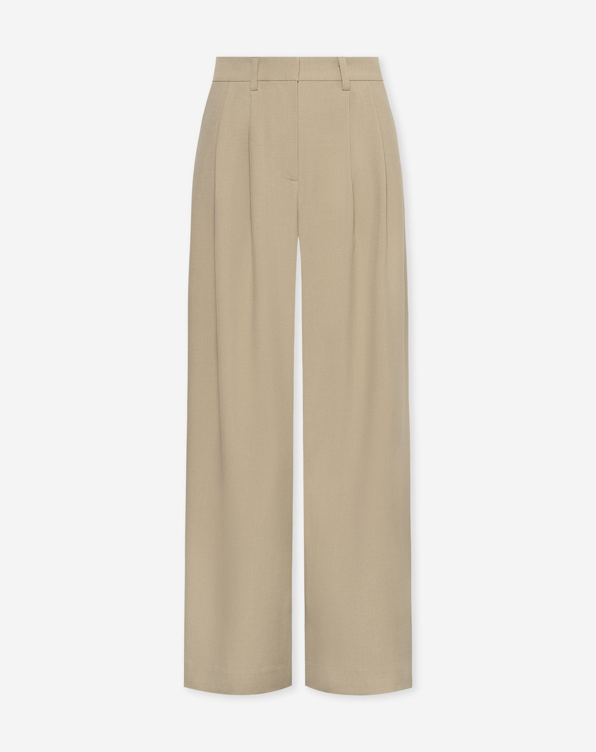 STEVIE WIDE LEG PANTALON PETITE BEIGE