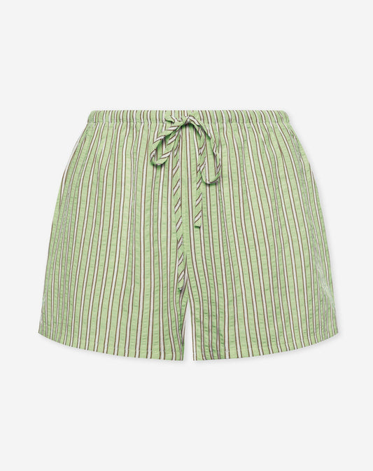 NALANI STRIPE SHORTS GROEN