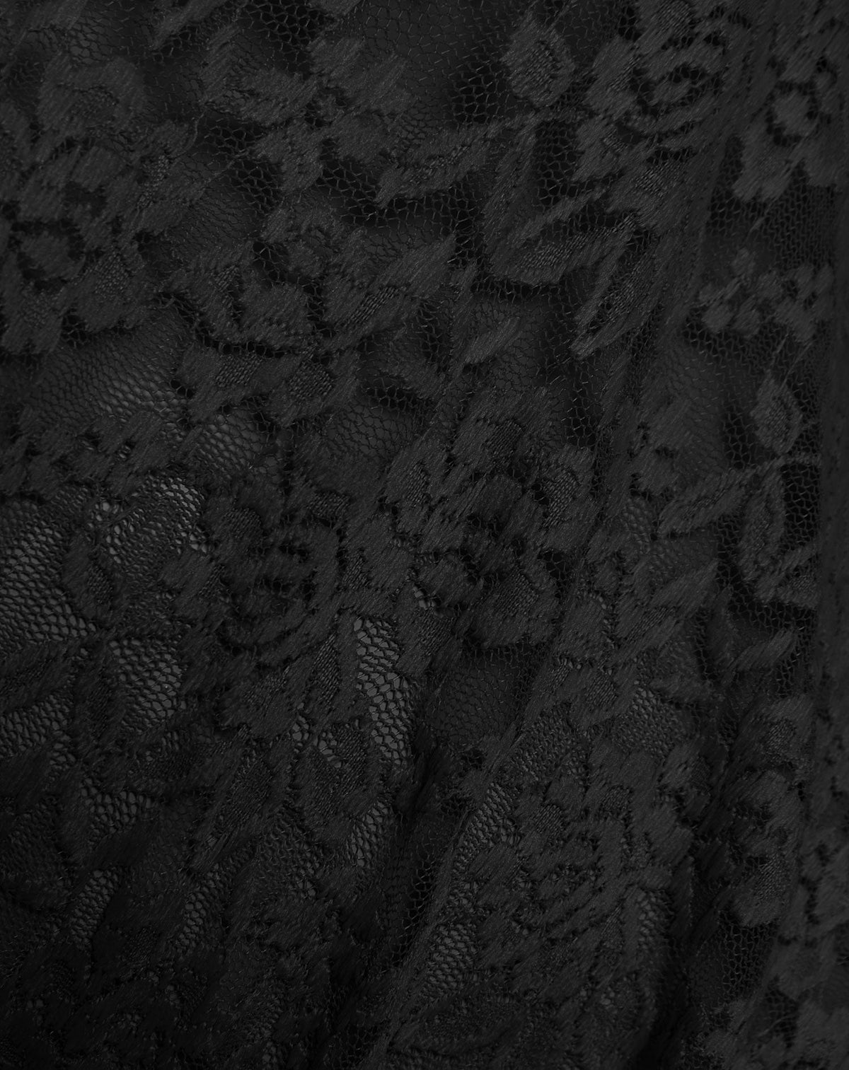 ELENA LACE TOP ZWART