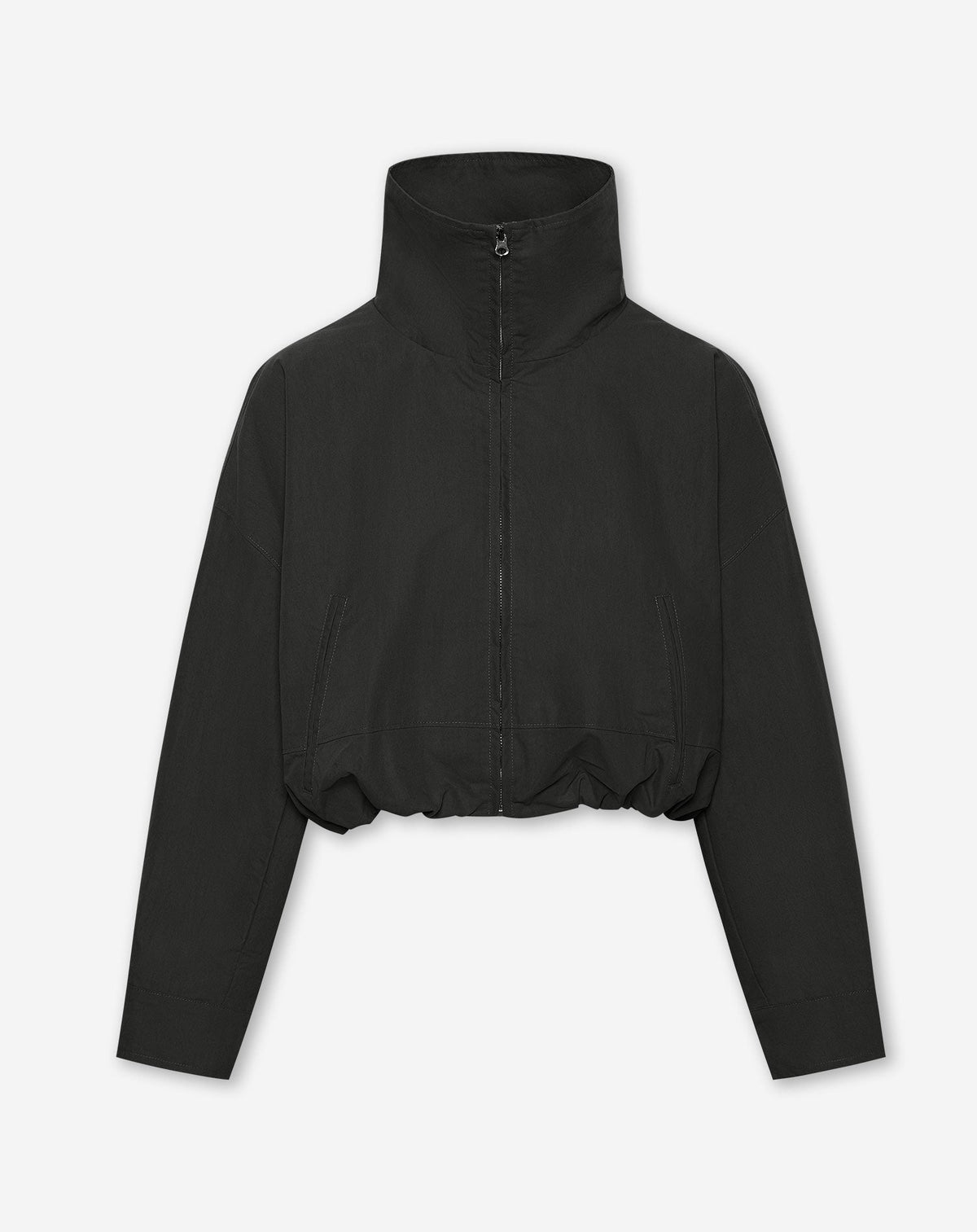 IMARA FUNNEL NECK JACKET ZWART