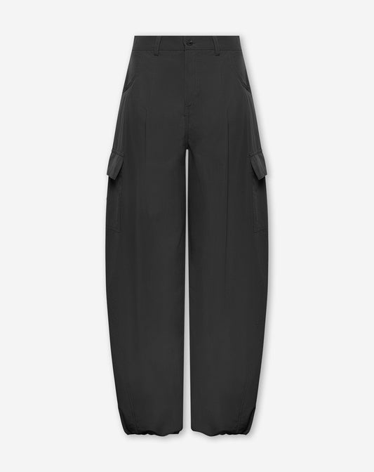 ZENNA PARACHUTE PANTS PETITE ZWART