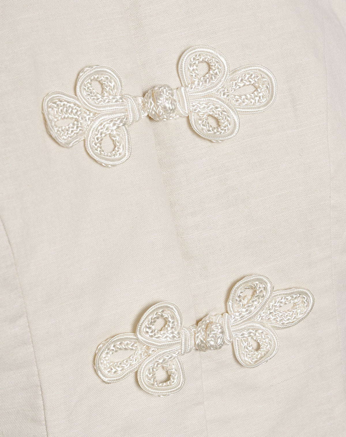 LAIKA MANDARIN GILET BEIGE
