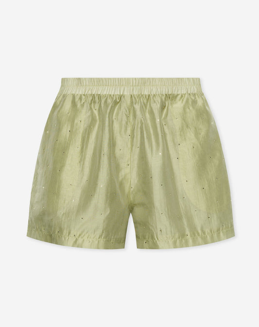 ALYA RHINESTONE SHORTS SALIEGROEN