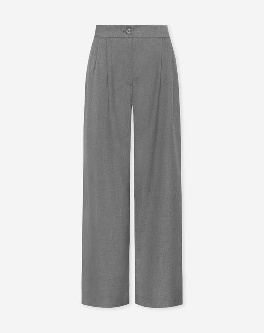 LYA  PANTALON PETITE GRIJS MELANGE
