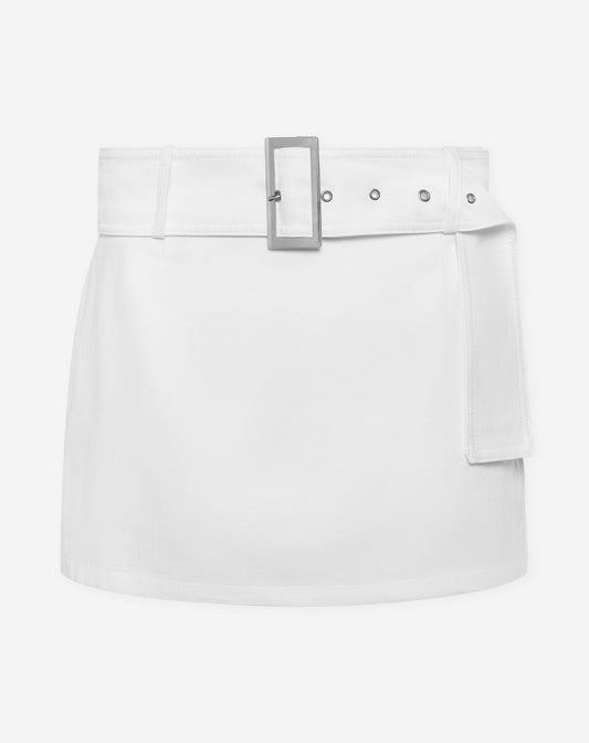 LITHA BELTED MINI SKIRT WIT