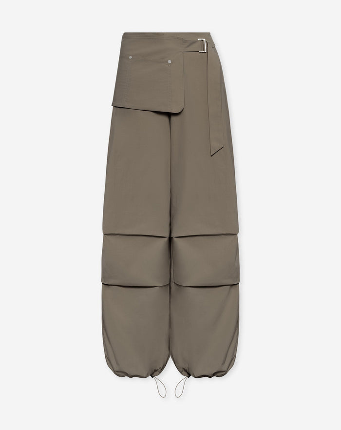 GWENN BAG BELT PANTS BRUIN