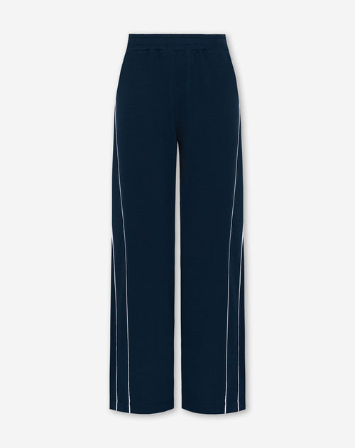 SCUBA PIPING PANTS DONKERBLAUW
