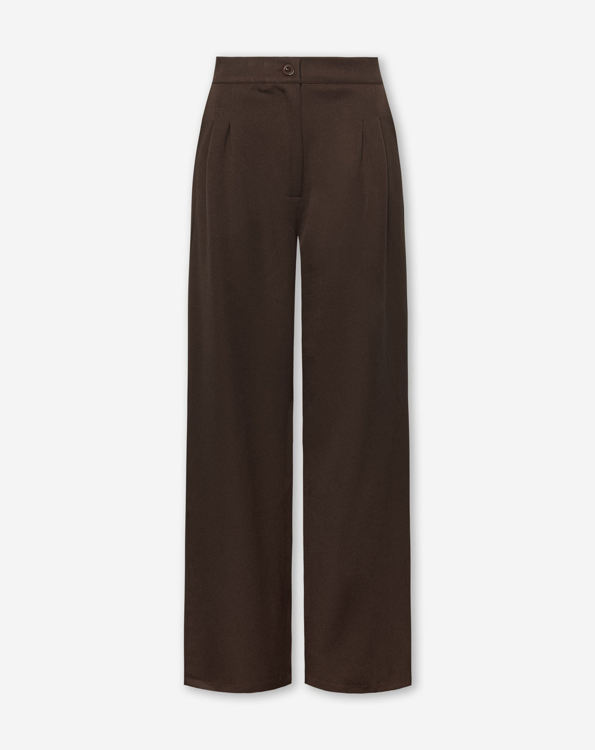IRIS STRAIGHT LEG PANTALON TALL DONKERBRUIN
