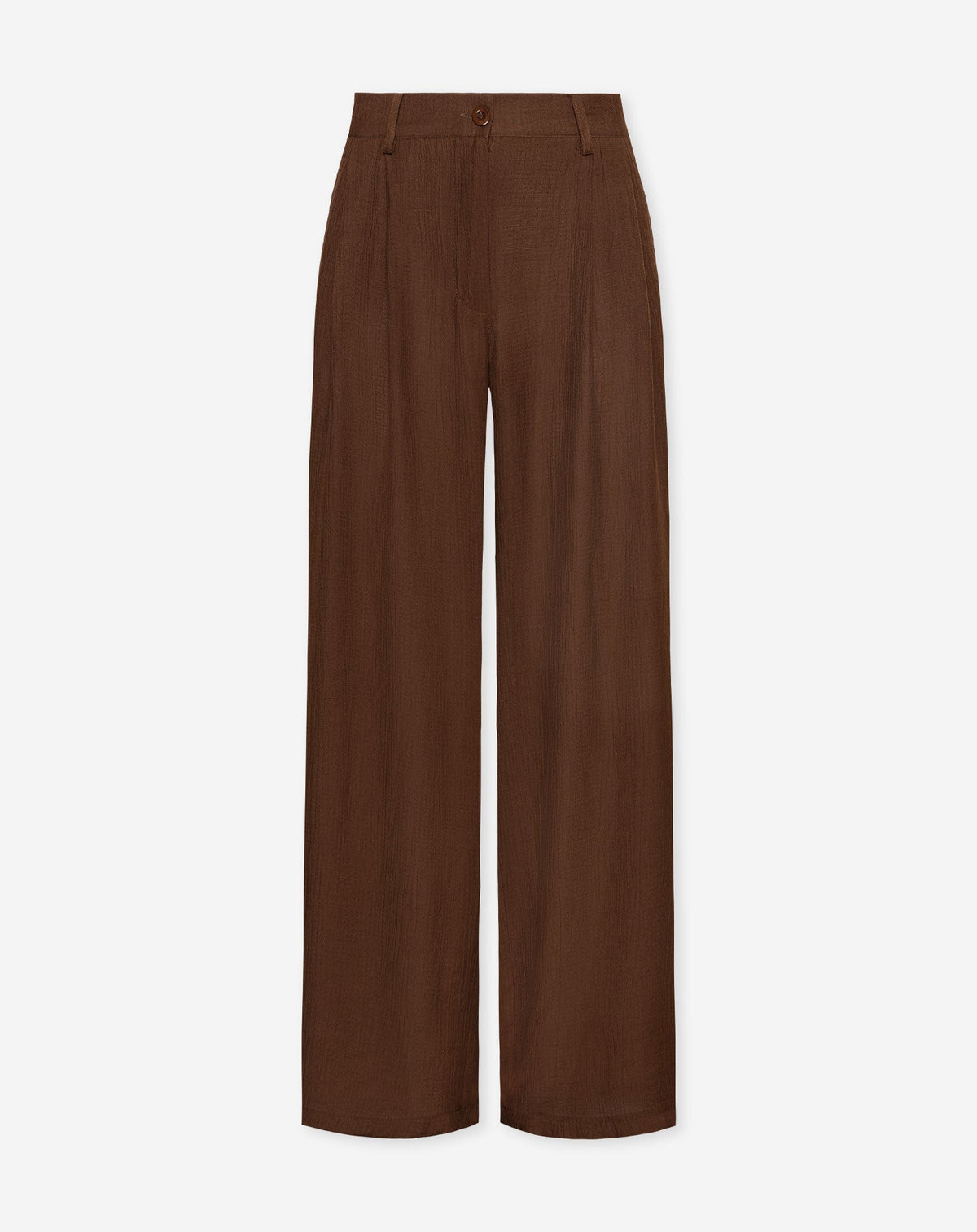 VIVIAN VISCOSE PANTALON PETITE BRUIN
