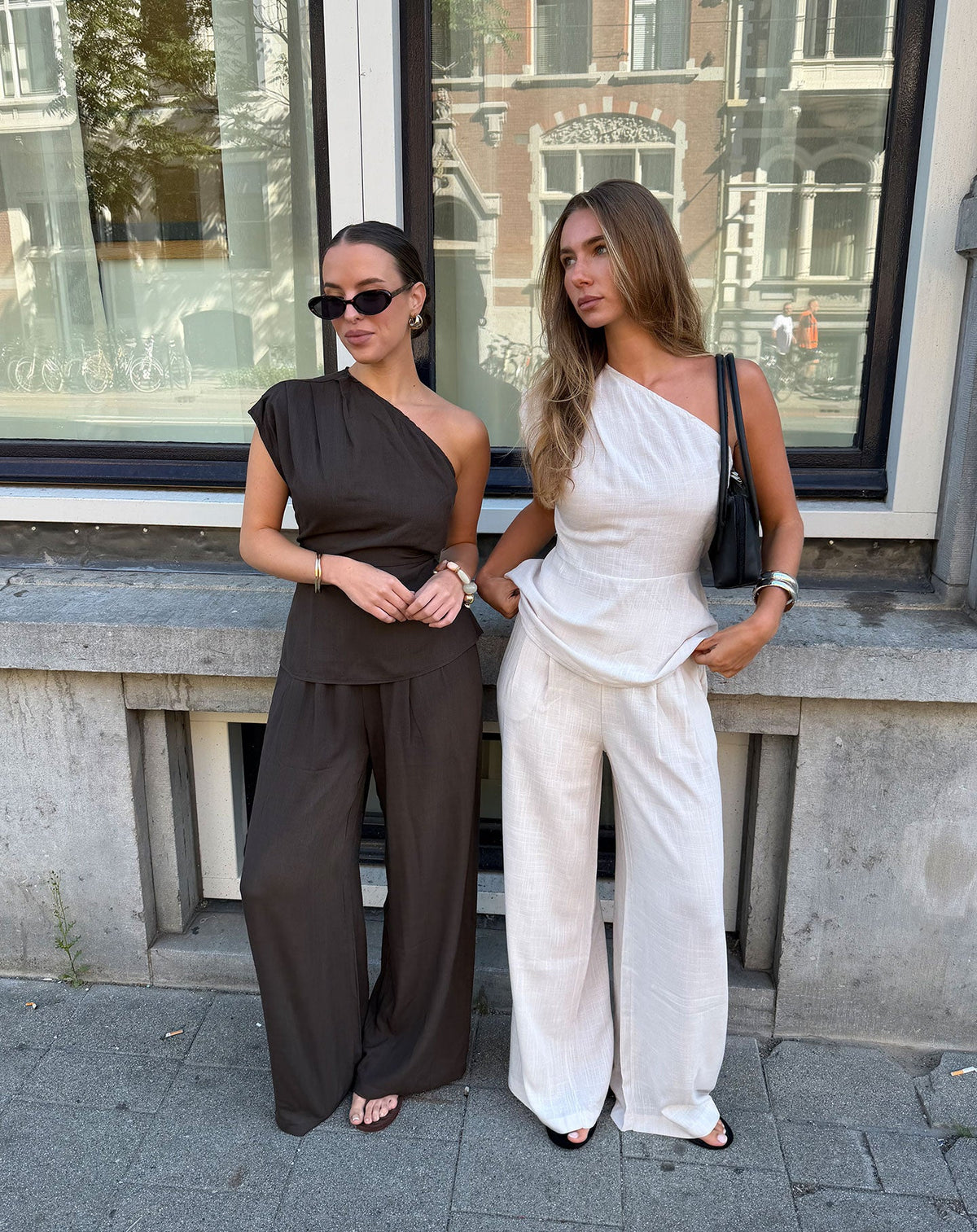 LUNA VISCOSE PANTS PETITE BRUIN