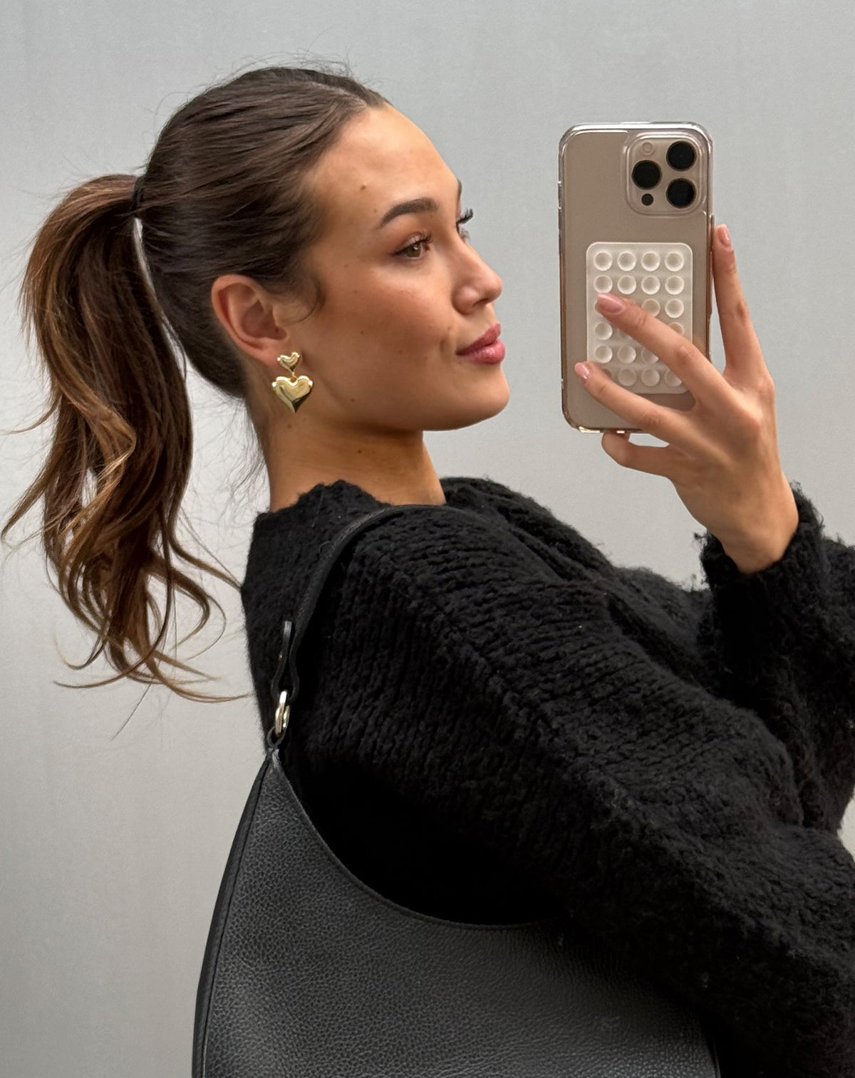 ROSIE DOUBLE HEART EARRINGS