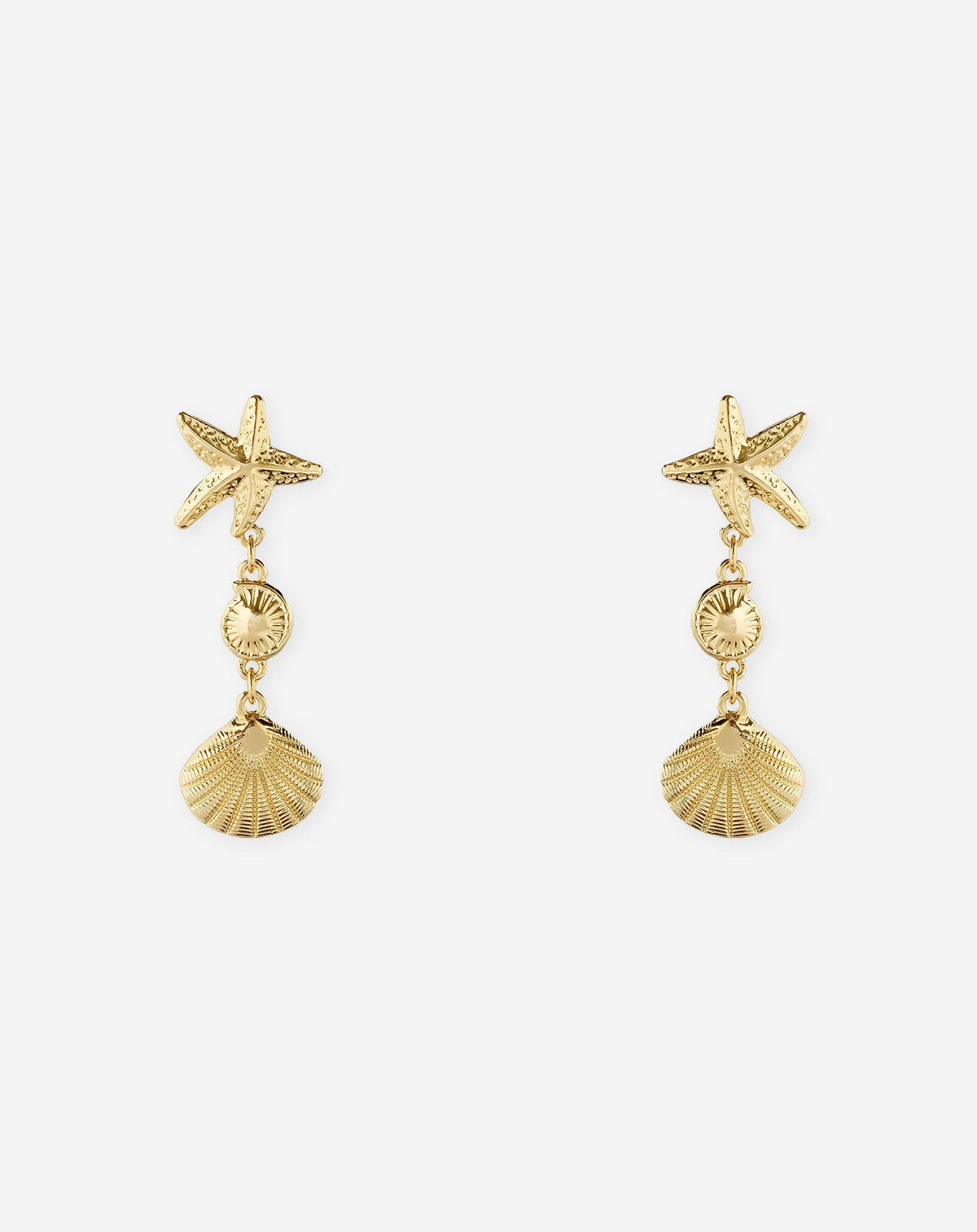 MULTI SEASHELL EARRINGS