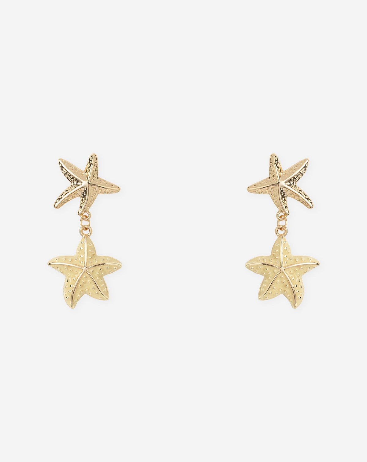 DOUBLE SEASTAR EARRINGS BOTERGEEL