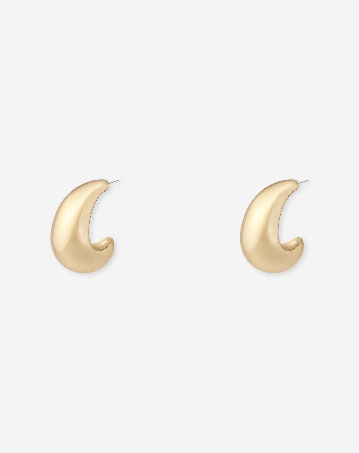 TEARDROP HOOP EARRINGS
