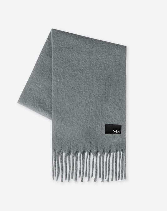 WOVEN SCARF GRIJS