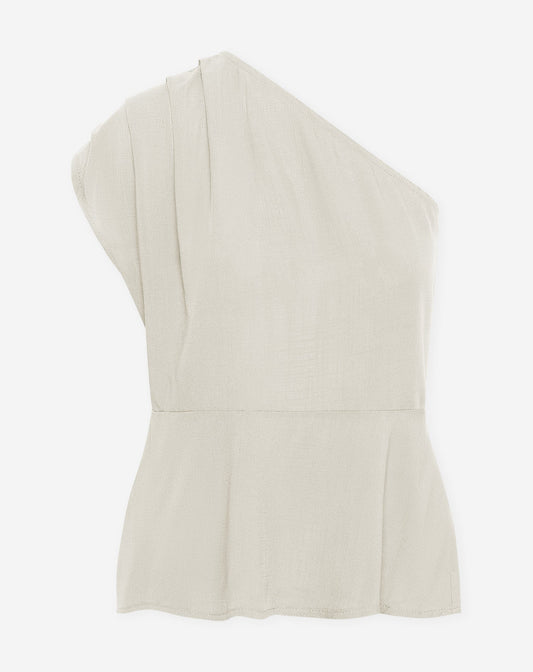 LUNA VISCOSE TOP BEIGE