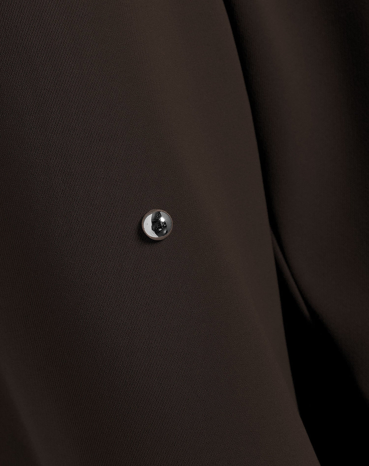 MAINE BUBBLE STUD BLAZER DONKERBRUIN