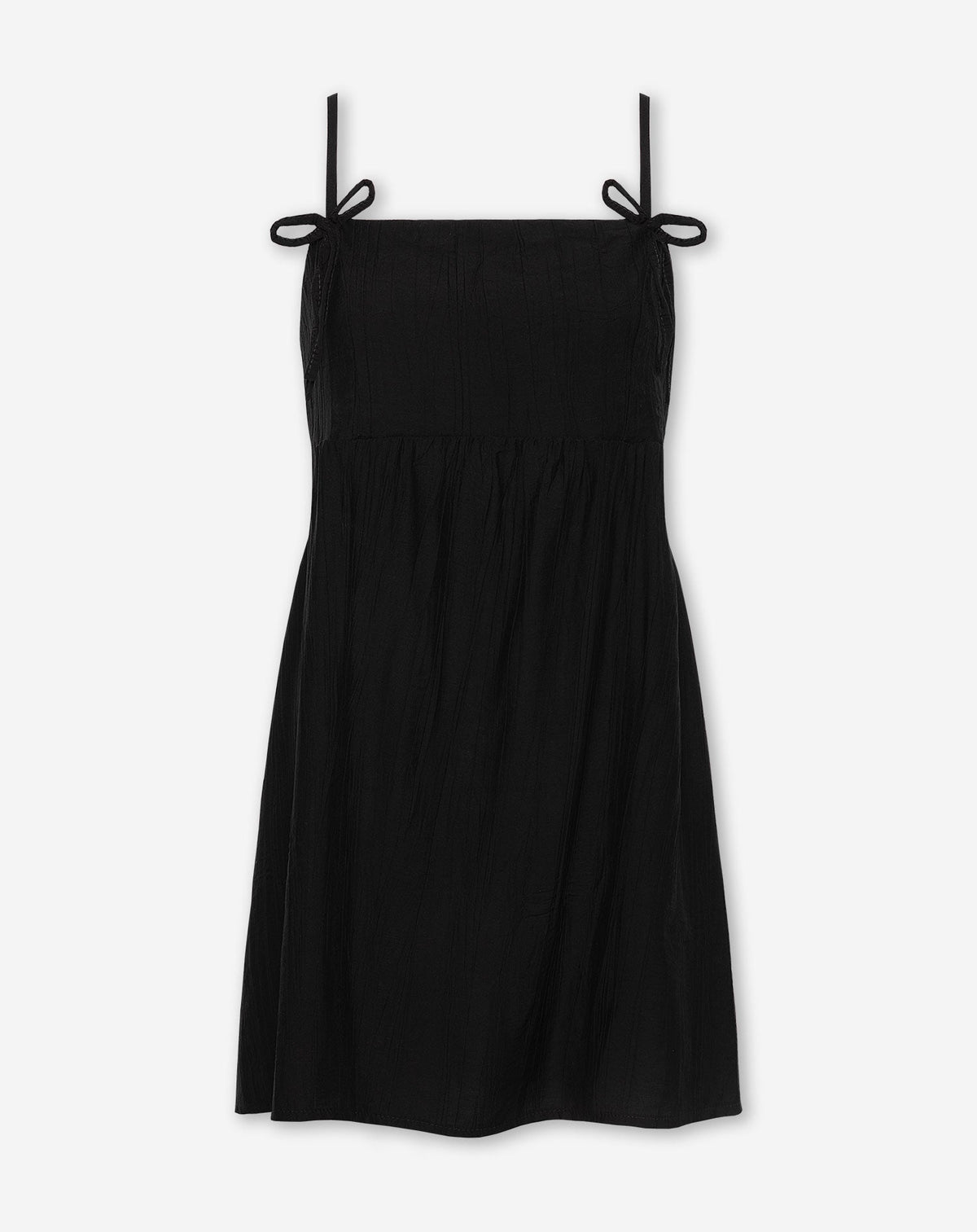 KIANA STRAPPY DRESS ZWART