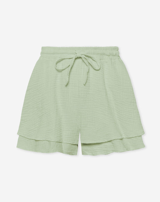 TARA MOUSSELINE SHORTS SALIEGROEN