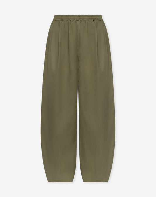 CALI BARREL PANTS LEGERGROEN