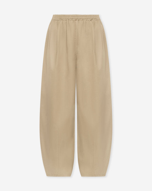 CALI BARREL PANTS TALL BEIGE